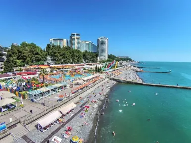 Пляж Маяк Гранд Сочи